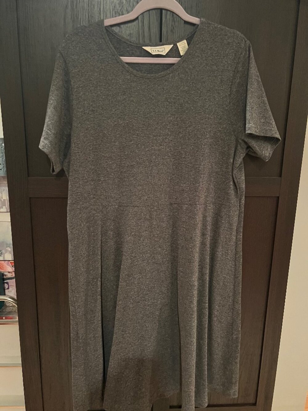 LL Bean dress is a classic piece! Jersey knit Size XL